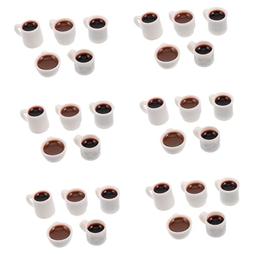 FRCOLOR 50 Stück Miniatur Küchenzubehör Puppenhaus Miniaturtassen Winzige Getränke Miniaturspielzeug Puppenhaus Kaffeetassen Mini Kaffeetassen Mini FRCOLOR 50 Stück Miniatur Küchenzubehör Puppenhaus Miniaturtassen Winzige Getränke Miniaturspielzeug Puppenhaus Kaffeetassen Mini Kaffeetassen Mini von FRCOLOR