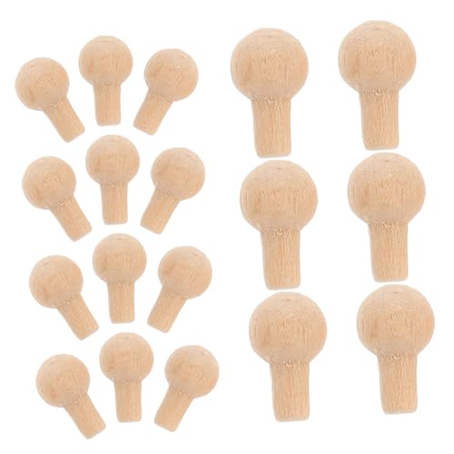 FRCOLOR 50 Stück Miniatur Möbelfüße für Puppenhaus Holzknöpfe Authentische Details Dekorative Mini Zubehörteile für DIY Miniaturhäuser und Möbel Runde Knäufe FRCOLOR 50 Stück Miniatur Möbelfüße für Puppenhaus Holzknöpfe Authentische Details Dekorative Mini Zubehörteile für DIY Miniaturhäuser und Möbel Runde Knäufe von FRCOLOR