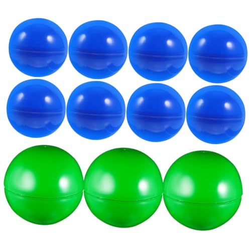 FRCOLOR 50 Stück Öffbare Lotteriekugeln aus Langlebigem PVC Wiederbefüllbare Farbige Plastikspielbälle für Tombola Partydeko Geburtstagsfeiern und Interaktive Spiele von FRCOLOR