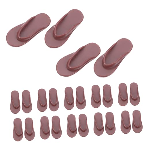 FRCOLOR 50 Stück Puppenverkleidungsschuhe Schuhschuhe anziehen süße Puppenschuhe winzige Puppenschuhe winzige Sandalen Puppenhauszubehör Sommerpuppenschuhe Strandzubehör Plastik Hellbraun FRCOLOR 50 Stück Puppenverkleidungsschuhe Schuhschuhe anziehen süße Puppenschuhe winzige Puppenschuhe winzige Sandalen Puppenhauszubehör Sommerpuppenschuhe Strandzubehör Plastik Hellbraun von FRCOLOR