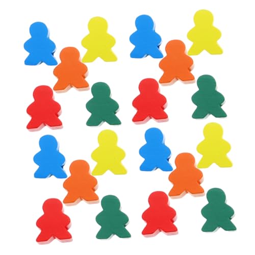 FRCOLOR 50 Stück Teiliges Bunte Holz Spielfiguren Spielmarken für Brettspiele Klassenzimmer Lernspielzeug Vielseitig Einsetzbar Kompatibel mit Schach und Familienspielen FRCOLOR 50 Stück Teiliges Bunte Holz Spielfiguren Spielmarken für Brettspiele Klassenzimmer Lernspielzeug Vielseitig Einsetzbar Kompatibel mit Schach und Familienspielen von FRCOLOR