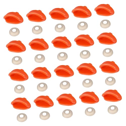 FRCOLOR 50 Stück Teiliges DIY Entenschnabel Bastelset mit Dichtung Ersatzmund für Puppen Geeignet für Handgemachte Enten und Kreativprojekte FRCOLOR 50 Stück Teiliges DIY Entenschnabel Bastelset mit Dichtung Ersatzmund für Puppen Geeignet für Handgemachte Enten und Kreativprojekte von FRCOLOR