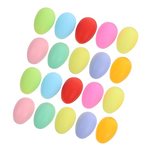 FRCOLOR 50 Stück Teiliges DIY Ostereier aus Kunststoff zum Bemalen und Aufhängen Bunte Hohl Eier für Osterdeko Kinderfreundlich Vielseitige Bastelidee für Zuhause Garten und Kindergarten FRCOLOR 50 Stück Teiliges DIY Ostereier aus Kunststoff zum Bemalen und Aufhängen Bunte Hohl Eier für Osterdeko Kinderfreundlich Vielseitige Bastelidee für Zuhause Garten und Kindergarten von FRCOLOR