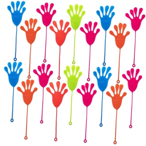 FRCOLOR 50 Stück Teiliges Elastisches Klatschhand Bunte Party gastgeschenke Weiches Finger Stressabbau Haftend Glatten Oberflächen für Kindergeburtstag und Spaß Zufällige Zufällige Farbe FRCOLOR 50 Stück Teiliges Elastisches Klatschhand Bunte Party gastgeschenke Weiches Finger Stressabbau Haftend Glatten Oberflächen für Kindergeburtstag und Spaß Zufällige Zufällige Farbe von FRCOLOR