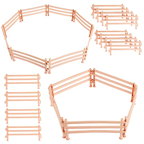 FRCOLOR 50 Stück Teiliges Farmzaun Realistische Corral Zaun Paneele mit Steckverbindung für Stall und Bauernhof Figuren Einfach zu Montieren Naturbeige Farbe FRCOLOR 50 Stück Teiliges Farmzaun Realistische Corral Zaun Paneele mit Steckverbindung für Stall und Bauernhof Figuren Einfach zu Montieren Naturbeige Farbe von FRCOLOR