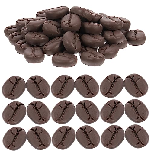 FRCOLOR 50 Stück Teiliges Künstliche Kaffeebohnen Modell Realistische Simulation Foto Requisite für Kinderküche Dekoration DIY Basteln FRCOLOR 50 Stück Teiliges Künstliche Kaffeebohnen Modell Realistische Simulation Foto Requisite für Kinderküche Dekoration DIY Basteln von FRCOLOR