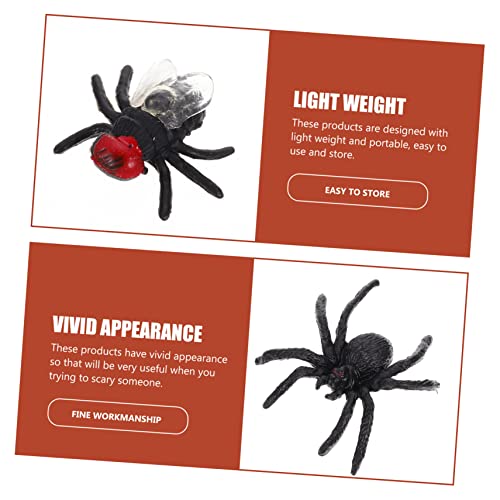 FRCOLOR 50 Stück Teiliges Künstliches Modell mit Realistischen Spinnen Skorpionen Hundertfüßern und Kakerlaken Detailgetreue Halloween Deko und Scherzspielzeug für Gruselige Partys und FRCOLOR 50 Stück Teiliges Künstliches Modell mit Realistischen Spinnen Skorpionen Hundertfüßern und Kakerlaken Detailgetreue Halloween Deko und Scherzspielzeug für Gruselige Partys und von FRCOLOR