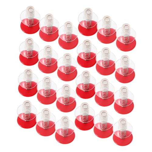 FRCOLOR 50 Stück Teiliges mit Feder Saugnäpfen für DIY Drückspielzeug Zubehör Interaktives Bouncing für Jungen und Mädchen Partytütenfüllung von FRCOLOR