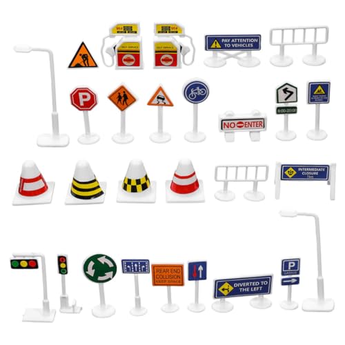 FRCOLOR 56 Stück Teiliges Spielset DIY mit Robusten Modellen zur Motorischer Fähigkeiten und Räumlichen Denkens Flexibles Straßenszenario Pädagogisches Lernspielzeug für Familie und FRCOLOR 56 Stück Teiliges Spielset DIY mit Robusten Modellen zur Motorischer Fähigkeiten und Räumlichen Denkens Flexibles Straßenszenario Pädagogisches Lernspielzeug für Familie und von FRCOLOR