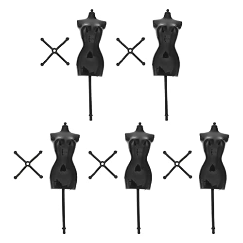 FRCOLOR 5Stücke Puppen Kleid Halter Mannequin Display Ständer aus Hochwertigem Stabil und Langlebig für Hausdekoration und Puppenbekleidungspräsentation FRCOLOR 5Stücke Puppen Kleid Halter Mannequin Display Ständer aus Hochwertigem Stabil und Langlebig für Hausdekoration und Puppenbekleidungspräsentation von FRCOLOR
