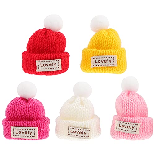 FRCOLOR 5Stücke Teiliges Mini Weihnachtsmützen aus Strick DIY Bastelzubehör Weihnachtsbaumdekoration und Kreative Projekte FRCOLOR 5Stücke Teiliges Mini Weihnachtsmützen aus Strick DIY Bastelzubehör Weihnachtsbaumdekoration und Kreative Projekte von FRCOLOR