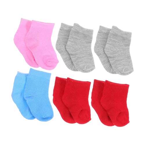 FRCOLOR 6 Paare Puppensocken Waschbar Baumwollsocken für Puppen Spielhaus Requisiten Kindgerecht Langlebig und Bequem zum Basteln FRCOLOR 6 Paare Puppensocken Waschbar Baumwollsocken für Puppen Spielhaus Requisiten Kindgerecht Langlebig und Bequem zum Basteln von FRCOLOR