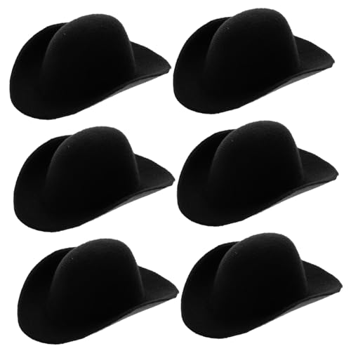 FRCOLOR 6 Stück Mini Cowgirl Hüte aus Miniatur Western Cowboy Hüte zum Basteln Partydeko und Puppenkleidung Wiederverwendbar Robust Passend für Puppen und Kleine Diy-dekorationen FRCOLOR 6 Stück Mini Cowgirl Hüte aus Miniatur Western Cowboy Hüte zum Basteln Partydeko und Puppenkleidung Wiederverwendbar Robust Passend für Puppen und Kleine Diy-dekorationen von FRCOLOR