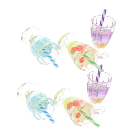 FRCOLOR 6 Stück Miniatur Eiscreme Becher Teiliges Puppenhaus Zubehör Blau Grün und Dekorations Element für DIY Küchenmodelle und Miniatur Landschaften Wiederverwendbar FRCOLOR 6 Stück Miniatur Eiscreme Becher Teiliges Puppenhaus Zubehör Blau Grün und Dekorations Element für DIY Küchenmodelle und Miniatur Landschaften Wiederverwendbar von FRCOLOR