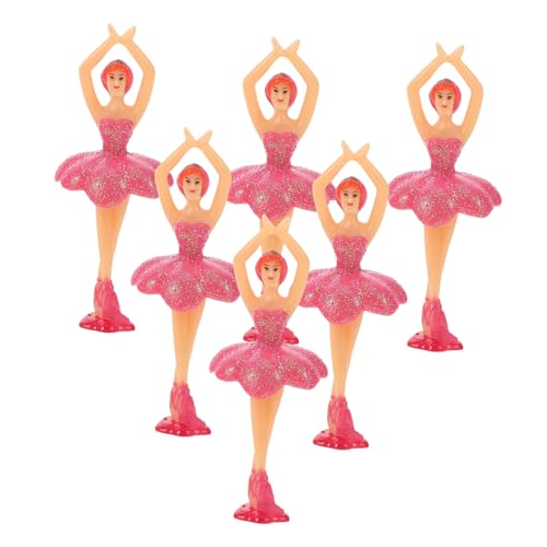 FRCOLOR 6 Stück Musikalische Tanzpuppen für Geburtstagsfeiern Ballett Dekorationen und Schöne Tanzende Mädchenstatue für Raumgestaltung FRCOLOR 6 Stück Musikalische Tanzpuppen für Geburtstagsfeiern Ballett Dekorationen und Schöne Tanzende Mädchenstatue für Raumgestaltung von FRCOLOR