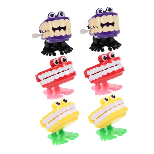 FRCOLOR 6 Stück Spielzeugsprungspielzeug Aufziehspielzeug Partygunst Geburtstagsfeier Halloween-Party- Lustiges Partyspielzeug Aufzieh Party- - Abs von FRCOLOR