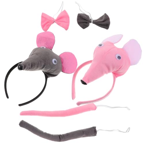 FRCOLOR 6 Stück Stirnband Rosa Ohren -stirnband-zubehör Ratte Mäuse Bausatz Karikatur Kinderkostüme -kostümzubehör -stirnband-krawatte Stoff FRCOLOR 6 Stück Stirnband Rosa Ohren -stirnband-zubehör Ratte Mäuse Bausatz Karikatur Kinderkostüme -kostümzubehör -stirnband-krawatte Stoff von FRCOLOR