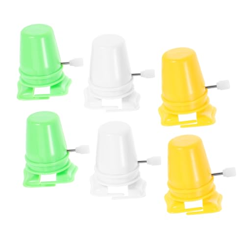 FRCOLOR 6 Stück Teiliges Aufziehmechanismus Laufbewegung mit Beinen DIY Roboter Bastelzubehör Vielseitig für Perlen Schneeknetmasse Kreative Handwerksprojekte von FRCOLOR