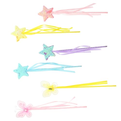 FRCOLOR 6 Stück Teiliges Buntes Leichtes Zauberstab-party-deko Kindergeburtstag Verkleidung Bühnenauftritte und Cosplay Praktische und Sichere Kinderspielzeuge FRCOLOR 6 Stück Teiliges Buntes Leichtes Zauberstab-party-deko Kindergeburtstag Verkleidung Bühnenauftritte und Cosplay Praktische und Sichere Kinderspielzeuge von FRCOLOR