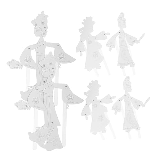 FRCOLOR 6 Stück Teiliges DIY Schattenpuppenset Kreatives Bastelset Traditionelles Chinesisches Schattenspiel Feinmotorik Kulturverständnis FRCOLOR 6 Stück Teiliges DIY Schattenpuppenset Kreatives Bastelset Traditionelles Chinesisches Schattenspiel Feinmotorik Kulturverständnis von FRCOLOR