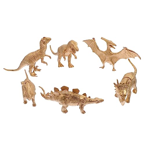 FRCOLOR 6 Stück Teiliges Dinosaurier Modellset in Realistische Simulation Pädagogisches Kinderspielzeug Hohl Fördert Kognitive Entwicklung Deko für Kinderzimmer und Dinosaurierpartys FRCOLOR 6 Stück Teiliges Dinosaurier Modellset in Realistische Simulation Pädagogisches Kinderspielzeug Hohl Fördert Kognitive Entwicklung Deko für Kinderzimmer und Dinosaurierpartys von FRCOLOR