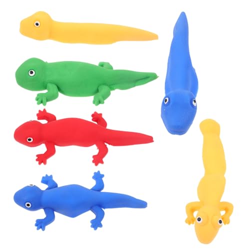 FRCOLOR 6 Stück Teiliges Elastische Finger Spielzeuge mit Tiermotiven Lustiges Schleuderspielzeug für Party Mitgebsel Wiederverwendbar und Wasserwaschbar für Geburtstagsfeiern und FRCOLOR 6 Stück Teiliges Elastische Finger Spielzeuge mit Tiermotiven Lustiges Schleuderspielzeug für Party Mitgebsel Wiederverwendbar und Wasserwaschbar für Geburtstagsfeiern und von FRCOLOR