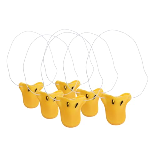 FRCOLOR 6 Stück Teiliges Entennasen Vinyl Realistische Kleine Nase Einfach zu Tragen Langlebiges Cosplay zubehör für Partys Maskeraden und Halloween Tragbares Einzigartiges Enten requisit FRCOLOR 6 Stück Teiliges Entennasen Vinyl Realistische Kleine Nase Einfach zu Tragen Langlebiges Cosplay zubehör für Partys Maskeraden und Halloween Tragbares Einzigartiges Enten requisit von FRCOLOR