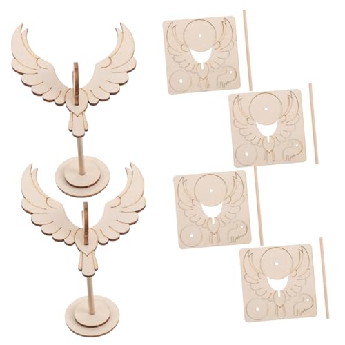 FRCOLOR 6stücke Vogelspielzeug Aus Holz DIY-Spielzeug Junge Mädchen Fördert Motorik Und Kreativität Balancierender Adler Für Praktisches Lernen Und Geduldtraining FRCOLOR 6stücke Vogelspielzeug Aus Holz DIY-Spielzeug Junge Mädchen Fördert Motorik Und Kreativität Balancierender Adler Für Praktisches Lernen Und Geduldtraining von FRCOLOR