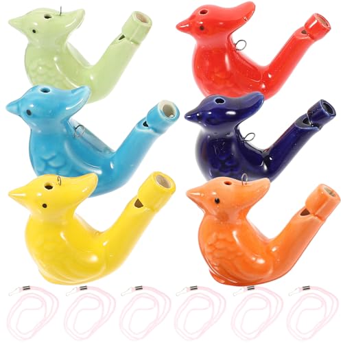 FRCOLOR 6 Stück Teiliges Keramische Wasser Vogelpfeifen für Bunte Musikinstrumente für Badewanne und Partys als Mitgebsel für Mädchen Zufällige Farbe Zufällige Farbe FRCOLOR 6 Stück Teiliges Keramische Wasser Vogelpfeifen für Bunte Musikinstrumente für Badewanne und Partys als Mitgebsel für Mädchen Zufällige Farbe Zufällige Farbe von FRCOLOR