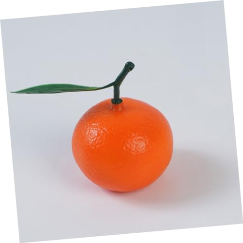 FRCOLOR 6 Stück Teiliges Künstliches Orangen Deko Realistisch Gestaltete Kleine Orangenmodelle mit Lebensecht und Farbecht als Schaufenster und Tischdekoration für Obstläden und von FRCOLOR
