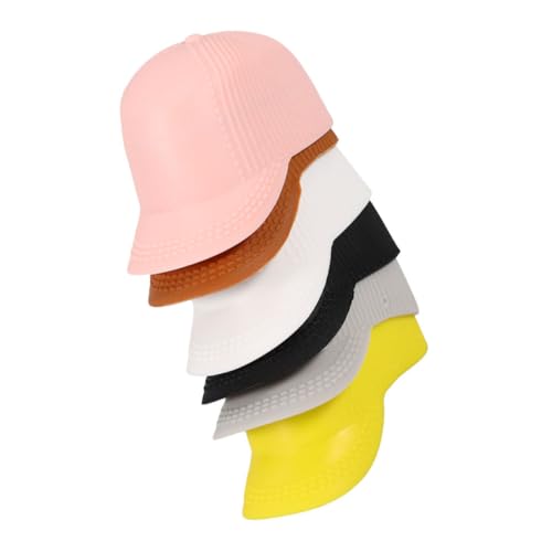 FRCOLOR 6 Stück Teiliges Mini Duckbill Cap aus Robustem Kunststoff Vielseitige Kleine Hüte als Puppenzubehör und DIY Dekoration Realistisches Design Passend für Puppen und Miniaturhäuser FRCOLOR 6 Stück Teiliges Mini Duckbill Cap aus Robustem Kunststoff Vielseitige Kleine Hüte als Puppenzubehör und DIY Dekoration Realistisches Design Passend für Puppen und Miniaturhäuser von FRCOLOR