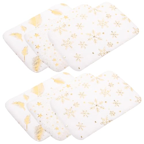 FRCOLOR 6 Stück Teiliges Mini Teppich Puppenhaus Deko Weiche Dekorative Bodenmatten mit Feinen Mustern für Miniatur Wohnzimmer und Accessoires FRCOLOR 6 Stück Teiliges Mini Teppich Puppenhaus Deko Weiche Dekorative Bodenmatten mit Feinen Mustern für Miniatur Wohnzimmer und Accessoires von FRCOLOR