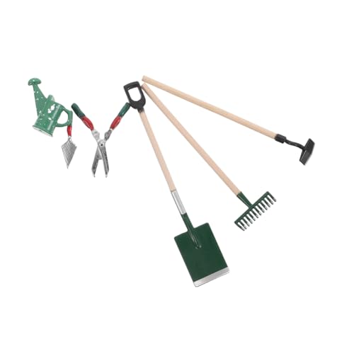 FRCOLOR 6 Stück Teiliges Miniatur Puppenhaus Gartenset mit Gießkanne und Gartenwerkzeugen für Märchengärten und Mikrolandschaftsdekoration Realistische Mini Werkzeuge für Kreative Szenen FRCOLOR 6 Stück Teiliges Miniatur Puppenhaus Gartenset mit Gießkanne und Gartenwerkzeugen für Märchengärten und Mikrolandschaftsdekoration Realistische Mini Werkzeuge für Kreative Szenen von FRCOLOR