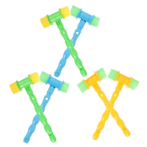 FRCOLOR 6 Stück Teiliges Musik Hammer Hammerspielzeug mit Geräuschen für Neugeborene Zufällige Farben Stimuliert Musikalität und Kreativität Zufällige Farbe Zufällige Farbe FRCOLOR 6 Stück Teiliges Musik Hammer Hammerspielzeug mit Geräuschen für Neugeborene Zufällige Farben Stimuliert Musikalität und Kreativität Zufällige Farbe Zufällige Farbe von FRCOLOR