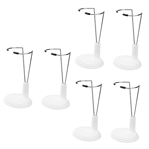 FRCOLOR 6 Stück Teiliges Puppenständer für Große Puppen Robuste Unterstützung für Präsentation und Aufbewahrung für Zuhause und Geschäfte Platzsparend und Tragbar Weißes Design für FRCOLOR 6 Stück Teiliges Puppenständer für Große Puppen Robuste Unterstützung für Präsentation und Aufbewahrung für Zuhause und Geschäfte Platzsparend und Tragbar Weißes Design für von FRCOLOR
