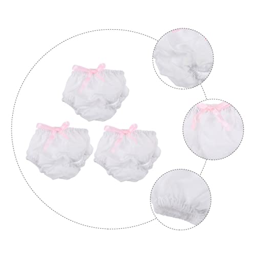 FRCOLOR 6 Stück Teiliges Puppenunterwäsche aus Leichtem Strapazierfähigem Material Weiche Shorts für Babypuppen Zubehör für Kreatives Rollenspiel und Puppenkleidung von FRCOLOR