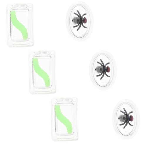 FRCOLOR 6 Stück Teiliges Realistische Eiswürfel Spielzeuge mit Insektenmotiv Wiederverwendbar Leicht und Tragbar Lustige Party Überraschung für Freunde für Streiche und Spiele FRCOLOR 6 Stück Teiliges Realistische Eiswürfel Spielzeuge mit Insektenmotiv Wiederverwendbar Leicht und Tragbar Lustige Party Überraschung für Freunde für Streiche und Spiele von FRCOLOR