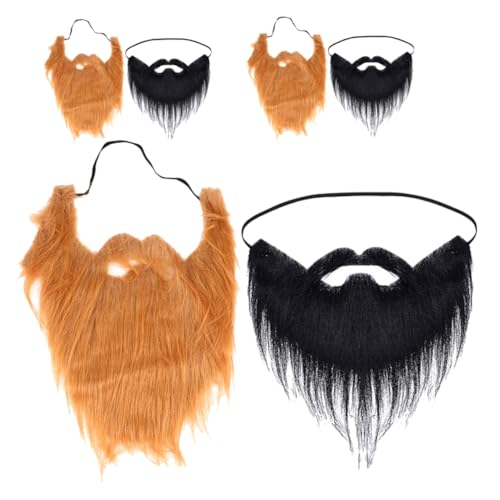 FRCOLOR 6stücke Falsche Gesichtsbehaarung Für Männer Fake Schnurrbart Bartperücke Bartkostüm Für Halloween-Party Cosplay-maskenball-zubehör Gesichtsbehaarung Für FRCOLOR 6stücke Falsche Gesichtsbehaarung Für Männer Fake Schnurrbart Bartperücke Bartkostüm Für Halloween-Party Cosplay-maskenball-zubehör Gesichtsbehaarung Für von FRCOLOR