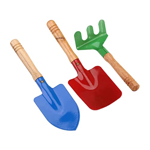 FRCOLOR 6 Stück Teiliges Sandspielzeug Set für Strandspielzeug mit Schaufel Rechen und Eimer für Garten und Strand Gemischt FRCOLOR 6 Stück Teiliges Sandspielzeug Set für Strandspielzeug mit Schaufel Rechen und Eimer für Garten und Strand Gemischt von FRCOLOR