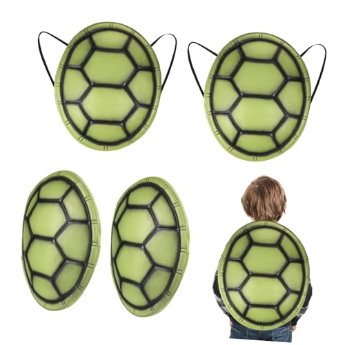 FRCOLOR 6 Stück Teiliges Schildkrötenpanzer Kostüm Requisiten Realistische Eva Turtle Shell Verkleidung Vielseitig für Halloween Karneval Cosplay und Tanzpartys Leicht zu Reinigen FRCOLOR 6 Stück Teiliges Schildkrötenpanzer Kostüm Requisiten Realistische Eva Turtle Shell Verkleidung Vielseitig für Halloween Karneval Cosplay und Tanzpartys Leicht zu Reinigen von FRCOLOR