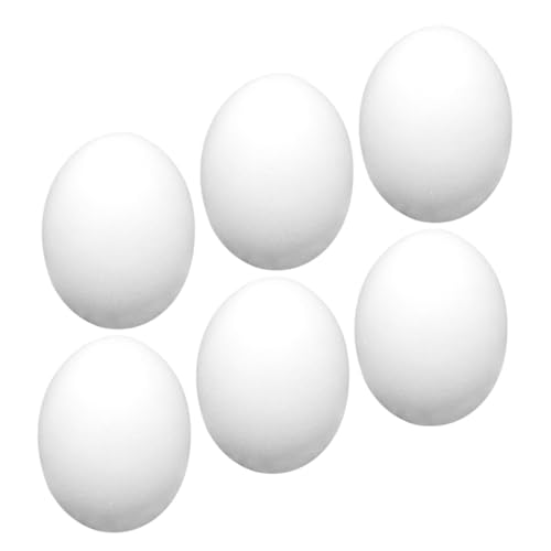 FRCOLOR 6 Stück Teiliges Set Realistisch Aussehender Schwamm Eier Illusions Requisiten für Zaubertricks Geeignet für Partys Hochzeiten und Shows für Kreative und Comedy FRCOLOR 6 Stück Teiliges Set Realistisch Aussehender Schwamm Eier Illusions Requisiten für Zaubertricks Geeignet für Partys Hochzeiten und Shows für Kreative und Comedy von FRCOLOR