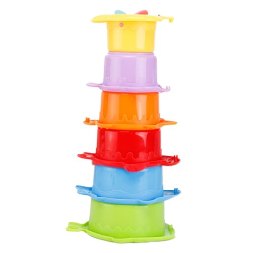 FRCOLOR 6 Stück Teiliges Stapelbecher Kleinkinder Bunte und Robuste Becher mit Meeres Motiv Pädagogisches Stapelspielzeug Logik Kreativität und Hand Auge koordination für Junge Mädchen FRCOLOR 6 Stück Teiliges Stapelbecher Kleinkinder Bunte und Robuste Becher mit Meeres Motiv Pädagogisches Stapelspielzeug Logik Kreativität und Hand Auge koordination für Junge Mädchen von FRCOLOR