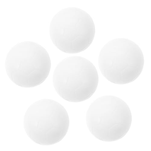FRCOLOR 6 Stück Teiliges Tischfußball Bälle Mini Fußball Ersatzkugeln für Tischkicker Indoor Spiel Zubehör Glatte Oberfläche für Bessere Kontrolle und Flüssiges Spielvergnügen FRCOLOR 6 Stück Teiliges Tischfußball Bälle Mini Fußball Ersatzkugeln für Tischkicker Indoor Spiel Zubehör Glatte Oberfläche für Bessere Kontrolle und Flüssiges Spielvergnügen von FRCOLOR