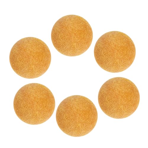 FRCOLOR 6 Stück Tischfußball Bälle Langlebige und Tragbare Kicker Ersatzbälle Zubehör für Indoor Tischkicker Spiele und Kinderhand-Augen-koordination FRCOLOR 6 Stück Tischfußball Bälle Langlebige und Tragbare Kicker Ersatzbälle Zubehör für Indoor Tischkicker Spiele und Kinderhand-Augen-koordination von FRCOLOR