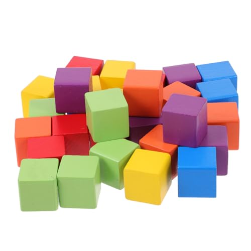 FRCOLOR 60 Stücke Bunte Holzbausteine Lernspielzeug für Kinder Pädagogische Würfelblöcke aus Buchenholz für Kreative Spiele und Matheübungen FRCOLOR 60 Stücke Bunte Holzbausteine Lernspielzeug für Kinder Pädagogische Würfelblöcke aus Buchenholz für Kreative Spiele und Matheübungen von FRCOLOR