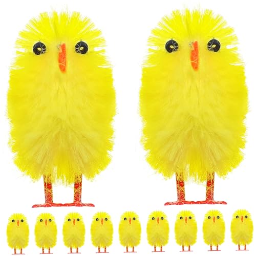 FRCOLOR 60 Stück Mini Ostern Küken Dekoration Küken für Tisch und Party für Wohnräume Büro und Garten ca Süße Figuren für Festliche Anlässe FRCOLOR 60 Stück Mini Ostern Küken Dekoration Küken für Tisch und Party für Wohnräume Büro und Garten ca Süße Figuren für Festliche Anlässe von FRCOLOR