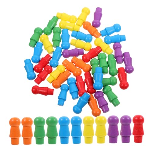 FRCOLOR 60 Stück Teiliges Flight Chess Spiel Holzfiguren Farbenfrohe Langlebige Spielfiguren aus Stabilem Holz Glatte Oberfläche für Zuhause Büro Schule und Unterwegs FRCOLOR 60 Stück Teiliges Flight Chess Spiel Holzfiguren Farbenfrohe Langlebige Spielfiguren aus Stabilem Holz Glatte Oberfläche für Zuhause Büro Schule und Unterwegs von FRCOLOR