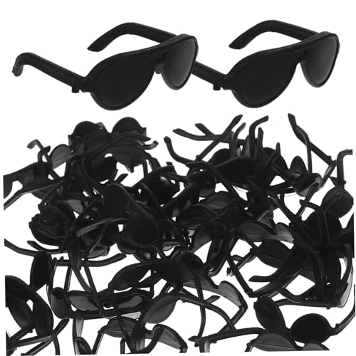 FRCOLOR 60 Stück Teiliges Mini Puppen Sonnenbrillen aus Kunststoff Leichte Puppenbrillen Dekoration Praktische Mini Accessoires für Puppen Kostüm und DIY FRCOLOR 60 Stück Teiliges Mini Puppen Sonnenbrillen aus Kunststoff Leichte Puppenbrillen Dekoration Praktische Mini Accessoires für Puppen Kostüm und DIY von FRCOLOR