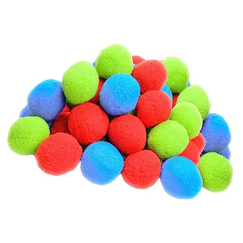 FRCOLOR 60 Stück Wiederverwendbare Wasserbälle für Pool Bunte Selbstschließende Wasserbomben für Outdoor Spiele und Sommerpartys für Erwachsene von FRCOLOR