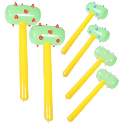 FRCOLOR 6Stücke Aufblasbare Hämmer für Bunte Spielzeuge Geburtstagsgeschenk Party Mitgebsel Sicher und Leicht für Stundenlangen Spaß von FRCOLOR